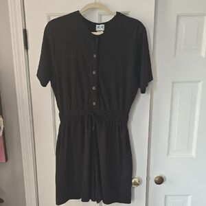 Black Ship'n Shore Sport Romper